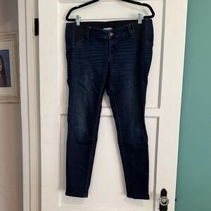 Isabel Maternity by Ingrid & Isabel Dark Wash Skinny Jeans